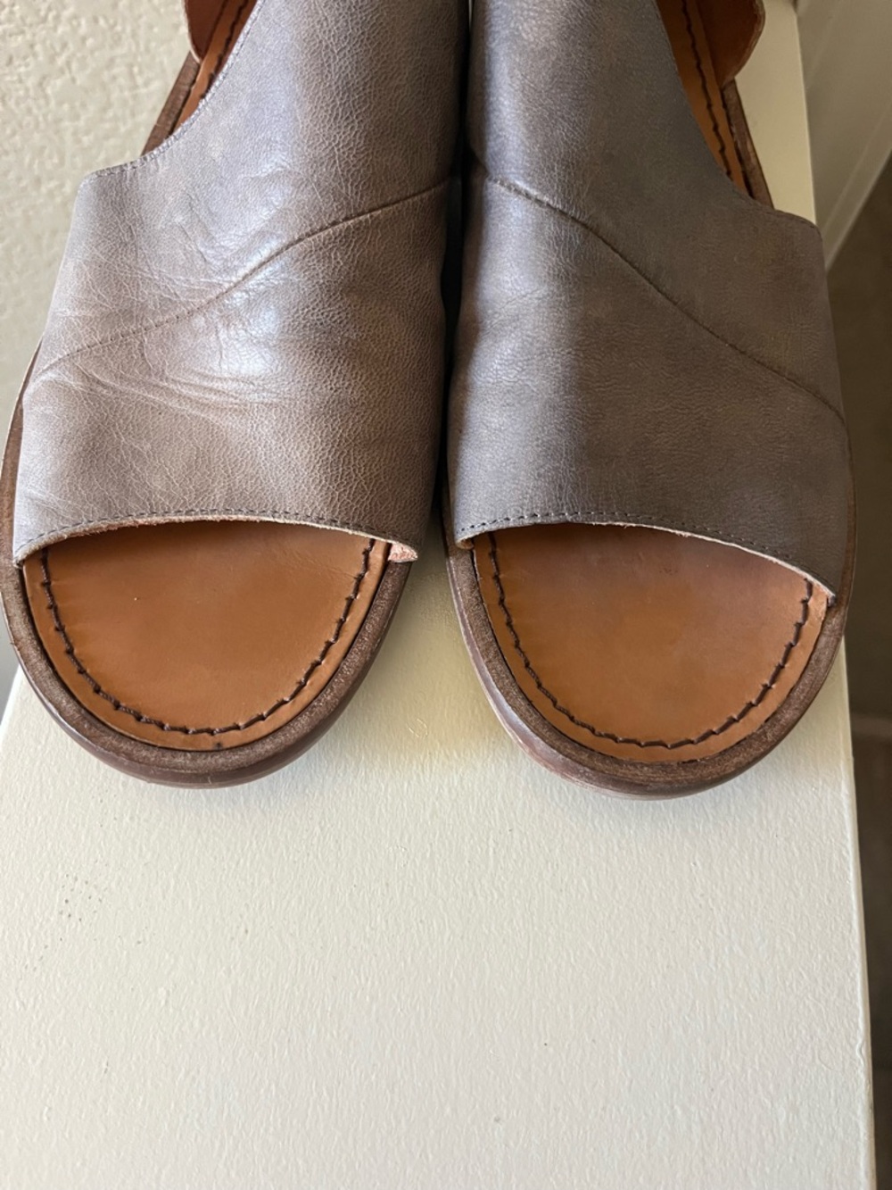 Free People Mont Blank grey sandals 7.5 or 37.5 - Picture 4 of 7